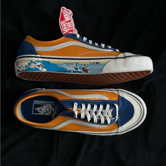 Vans “I’d Rather Be Surfing” Ultra Cush Shoes - Picture 1 of 5